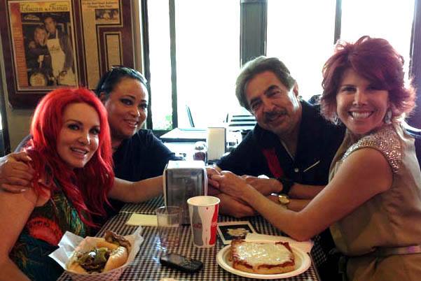 Gloria with Joe Mantegna